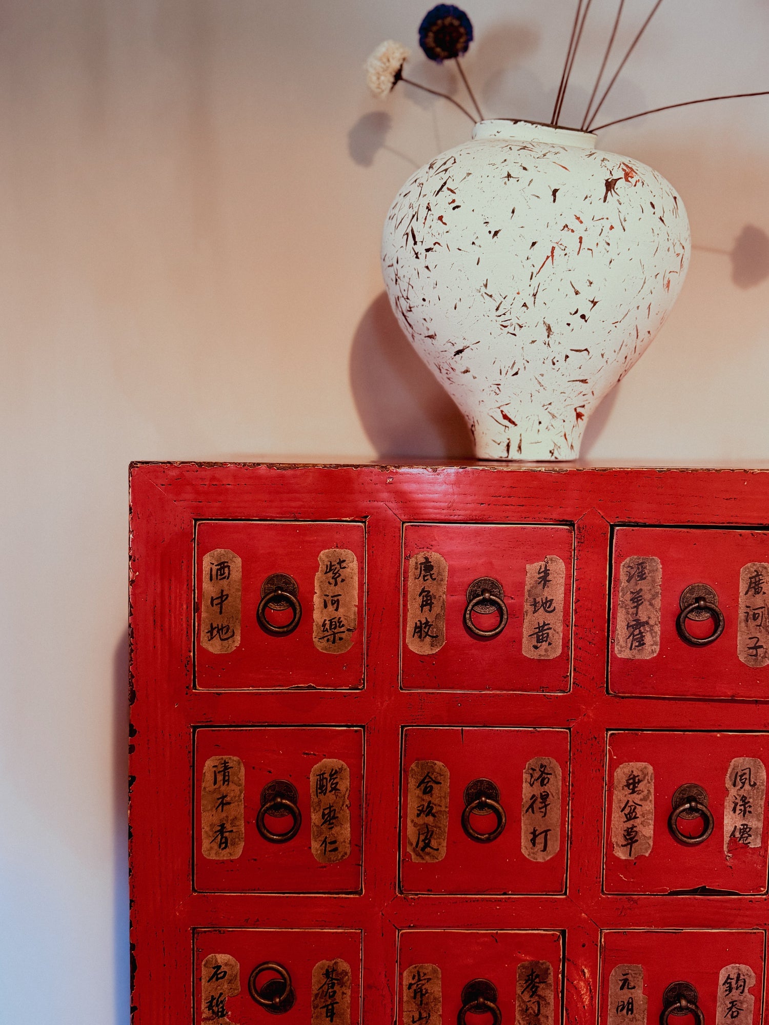 Why Chinese Apothecary Cabinets Have So Many Drawers